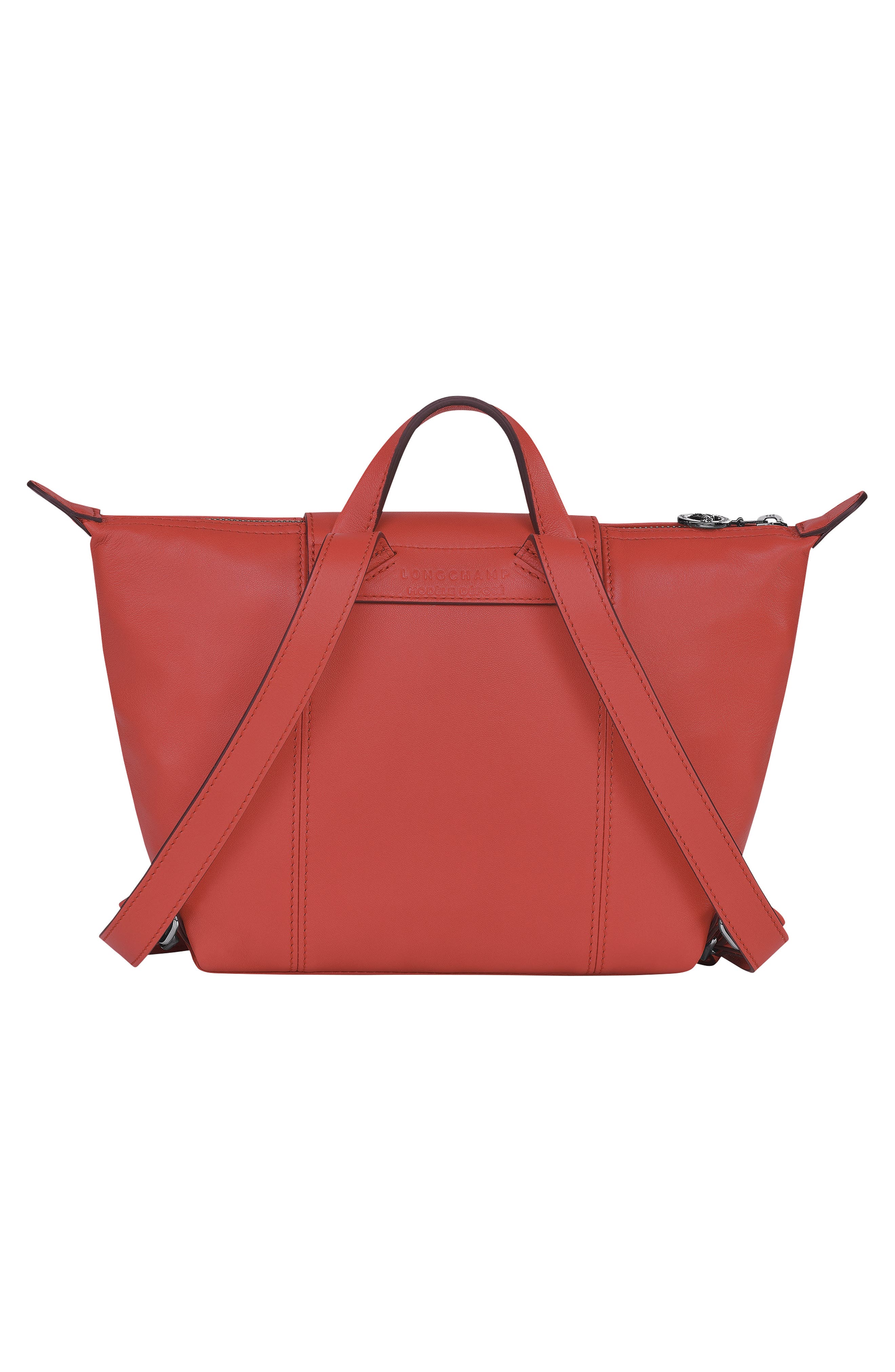 Longchamp Le Pliage Cuir Backpack, Alternate, color, 