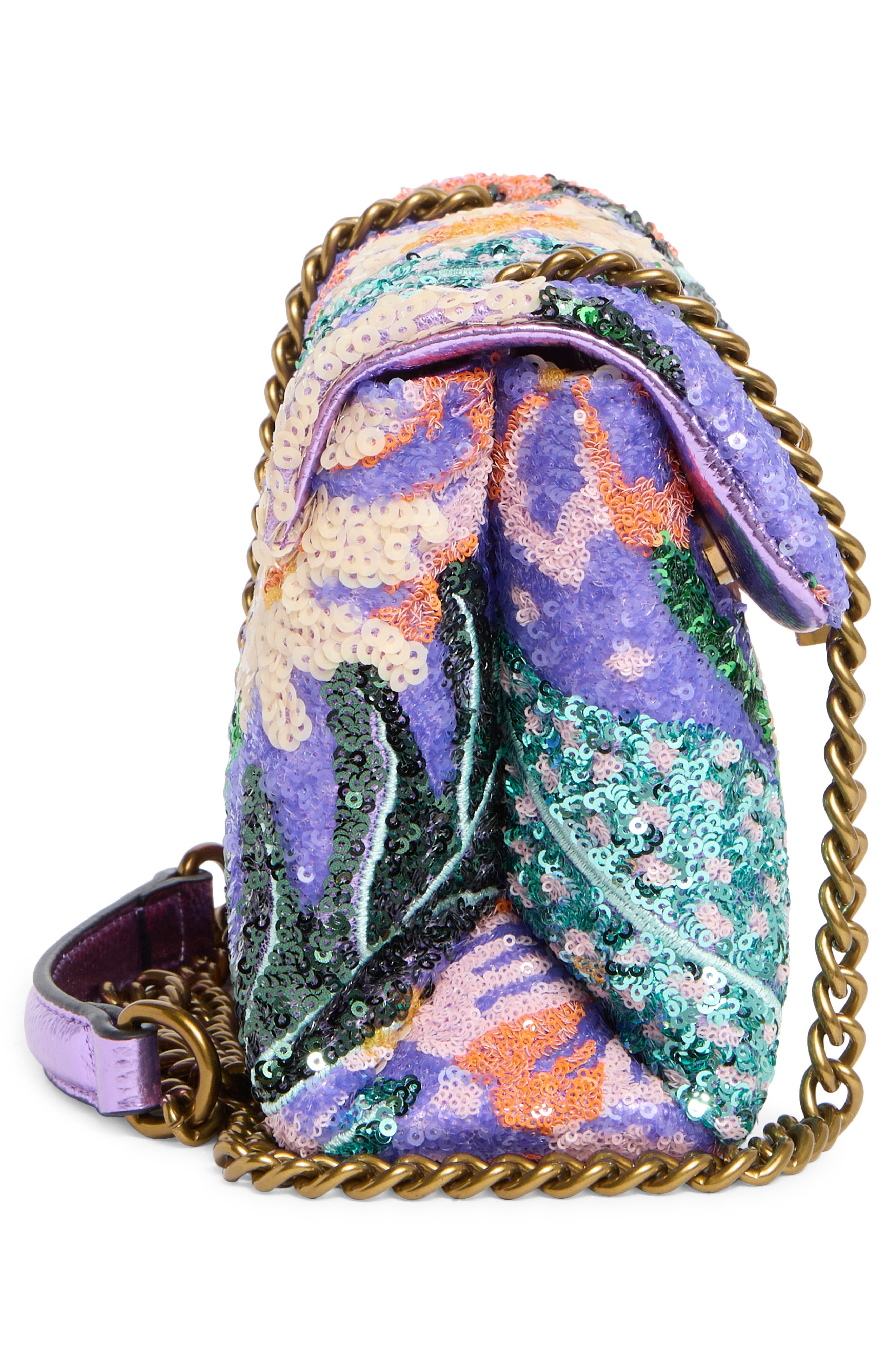 Kurt Geiger London Medium Brixton Sequin Crossbody Bag, Alternate, color, 