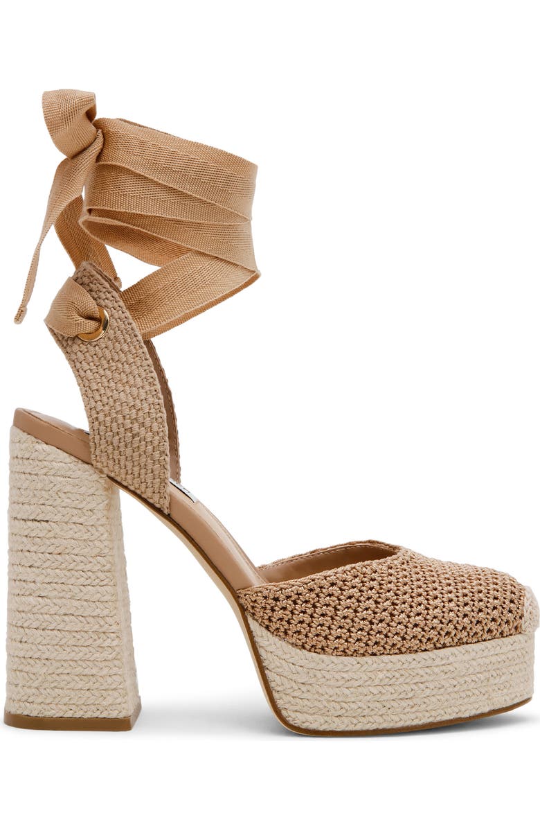 Steve Madden Luvely Ankle Wrap Espadrille Sandal, Alternate, color,