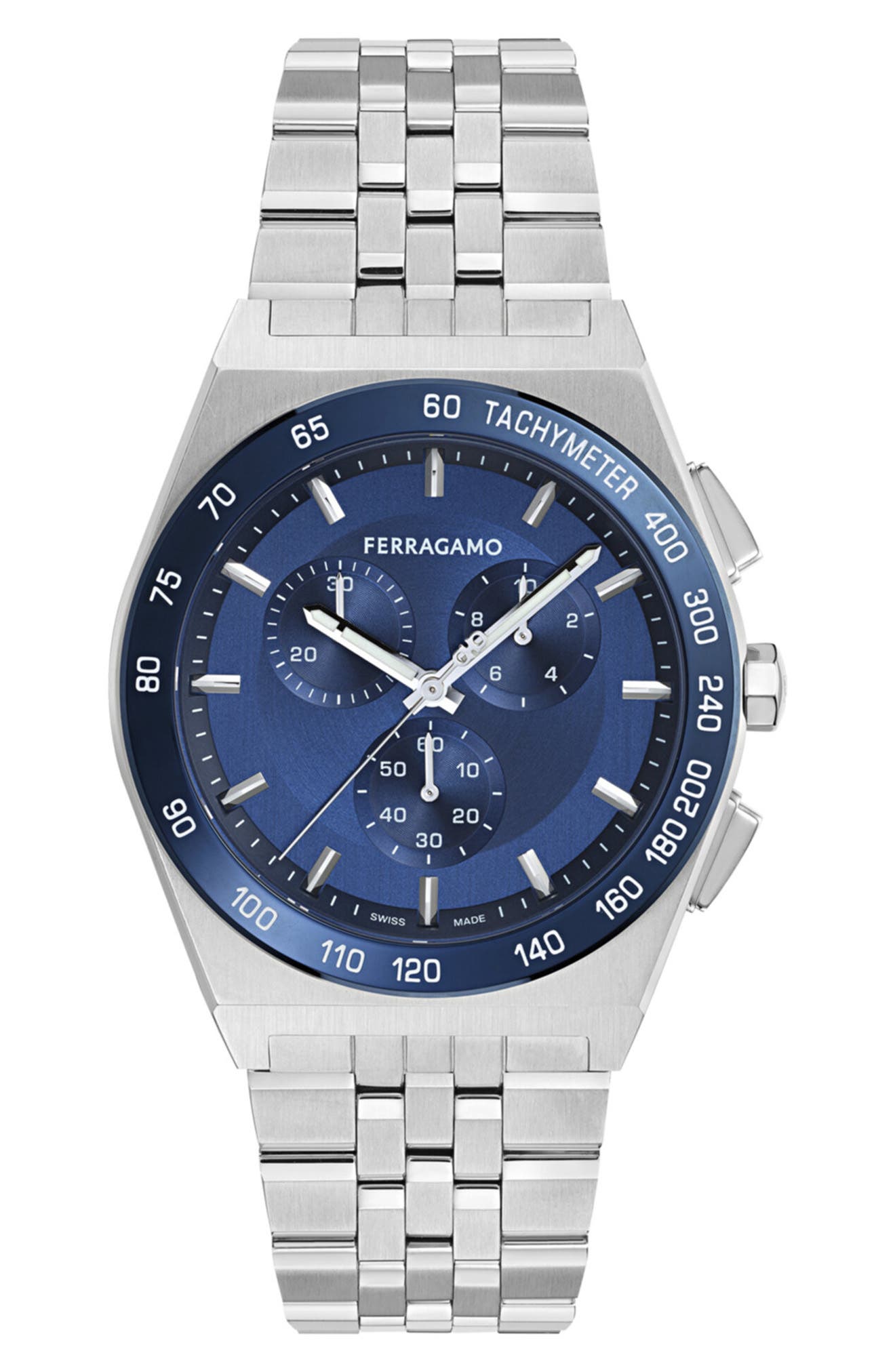 BLUE/ STAINLESS STEEL
