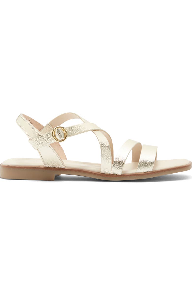 Paul Green Rayne Sandal, Alternate, color, Platino Metallic Future