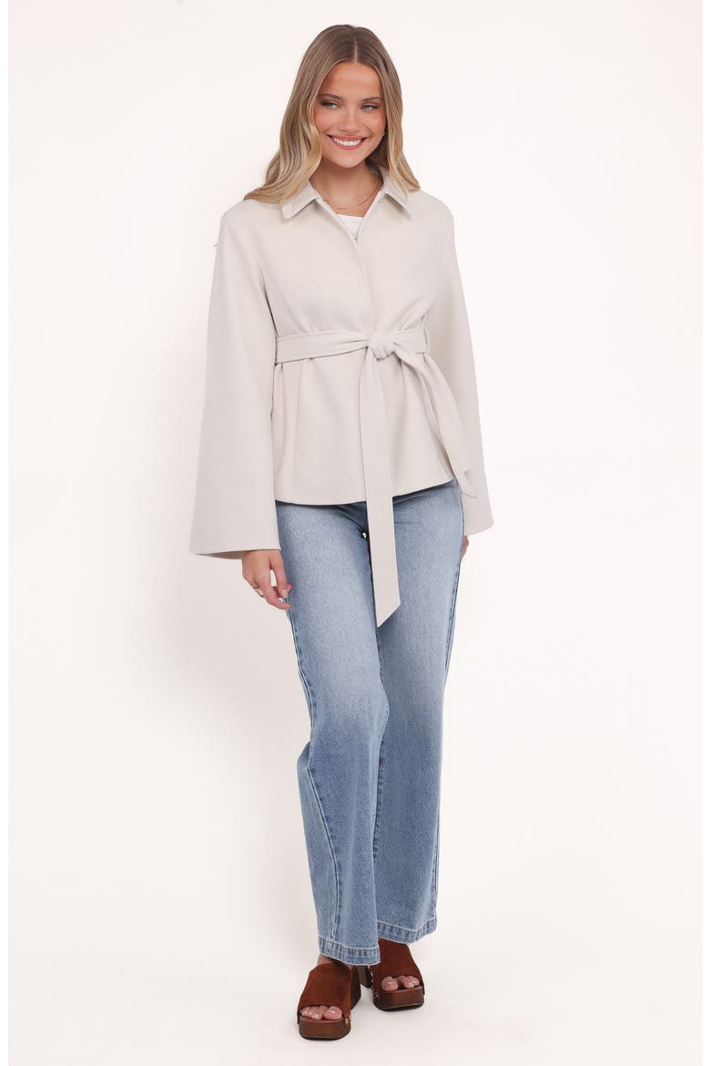 Halston Jacket, Alternate, color, CREAM