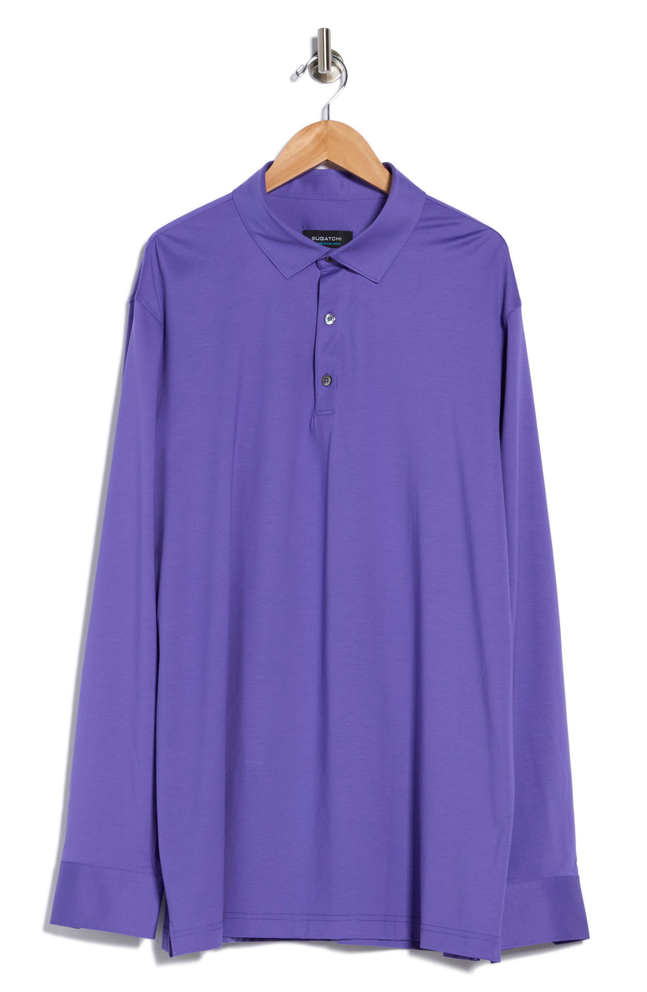 Bugatchi James OoohCotton® Solid Button-Up Shirt