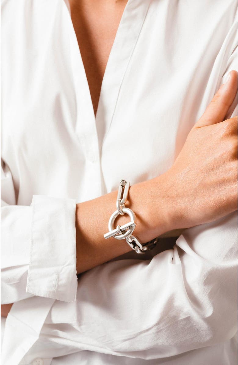 CXC Windward Bracelet, Alternate, color, Silver