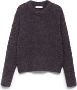 MANGO Bouclé Sweater