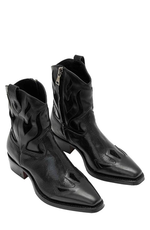 Walker Leather Western Boot