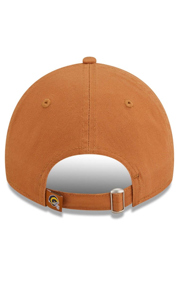 New Era Men's New Era Brown Los Angeles Rams Core Classic 2.0 9TWENTY Adjustable Hat, Alternate, color, 