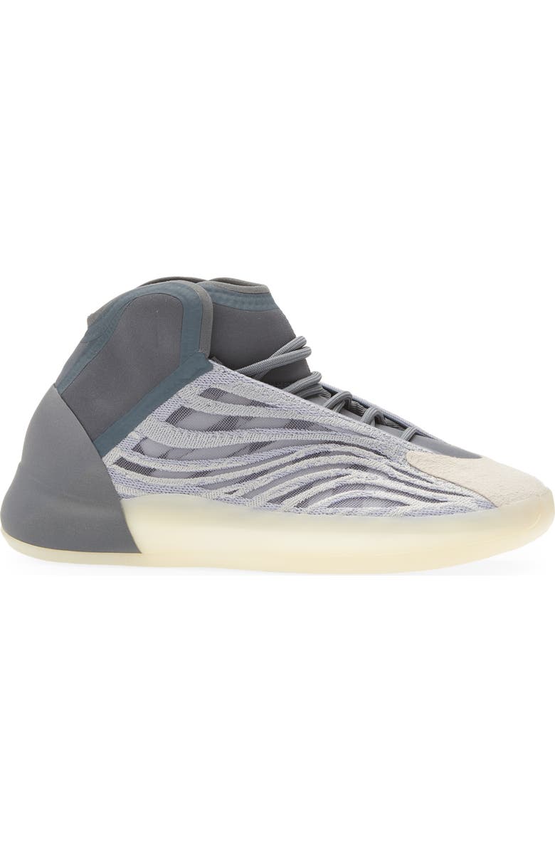 adidas Yeezy Quantum 'Mono Carbon' Sneaker, Alternate, color,