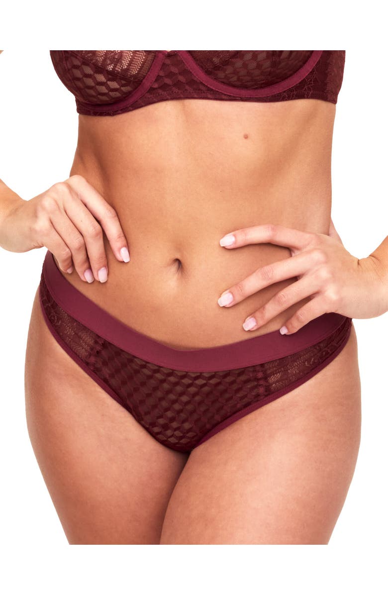 Naia Pietra Thong Panties, Main, color, 