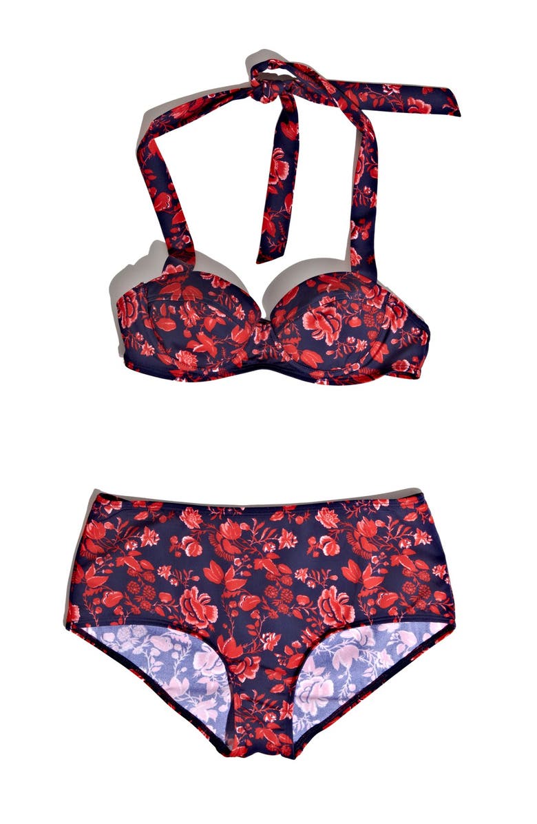 Pret-a-Surf Retro Bikini Top, Alternate, color, 