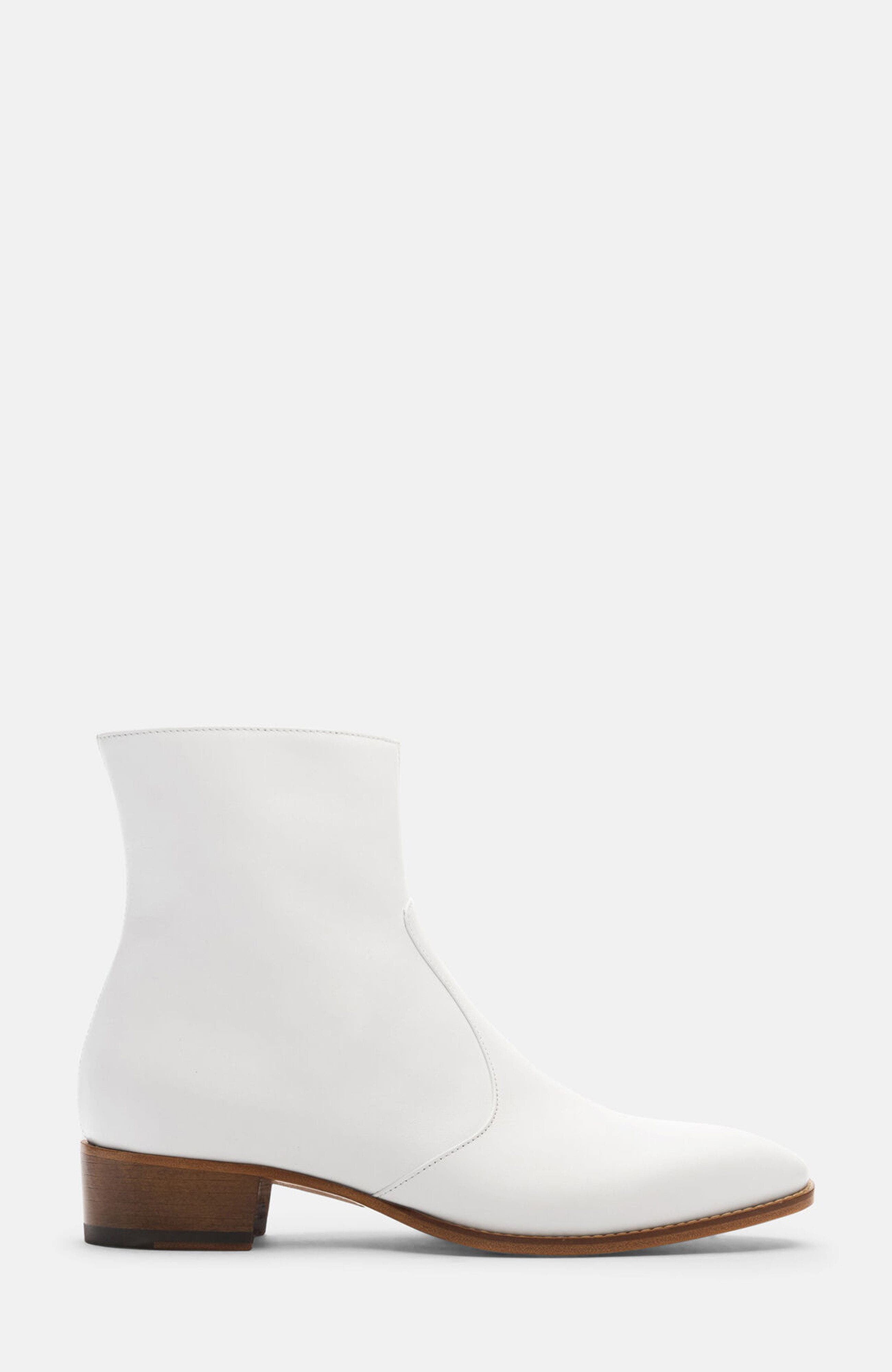 Warren Boots, Alternate, color, White - Calf