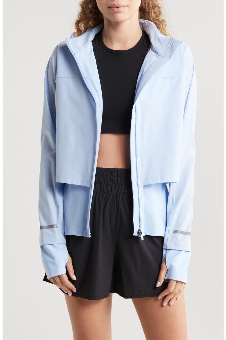 Fast Track Running Jacket, Main, color, BREEZE BLUE