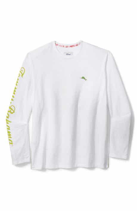 Tommy Bahama x Disney Happiest Surf on Earth Long Sleeve Organic Cotton Graphic T-Shirt
