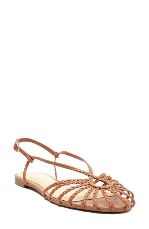 Arezzo Paola Womens Braided Caged Slingback Sandals