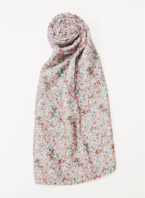Peach Blossom Shawl Blanket