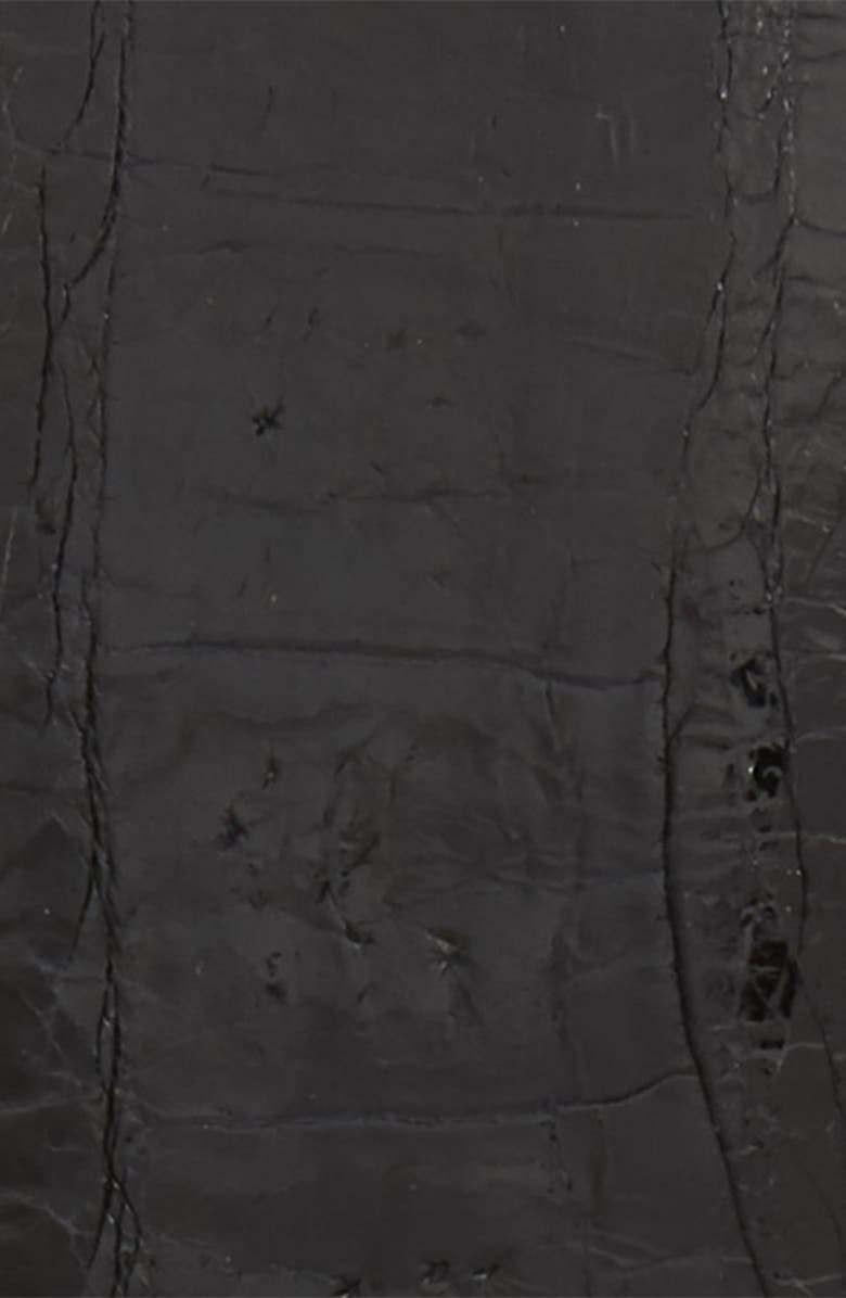 Mezlan Crocodile Leather Belt, Alternate, color, 