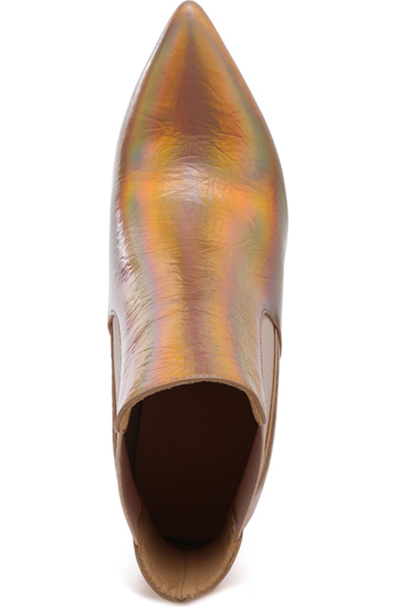 Rag & Co Molina Iridescent Pointed Toe Bootie, Alternate, color,
