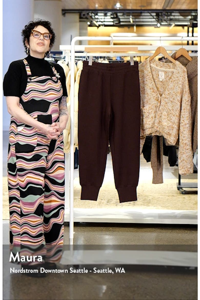 Brushed Rib Slim Cuff 25-Inch Pants video