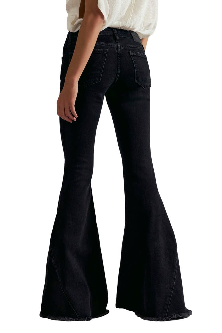 Emre Flare Jeans, Alternate, color, BLACK ORCHID