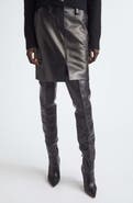 Brandon Maxwell The Leather Pencil Skirt