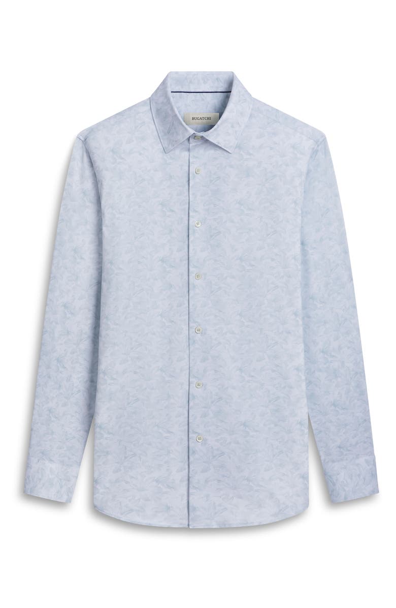 Bugatchi James OoohCotton<sup>®</sup> Floral Print Button-Up Shirt, Alternate, color,