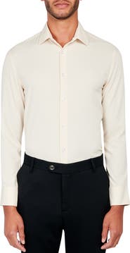 Brooklyn Brigade Slim Fit Solid Performance Dress Shirt