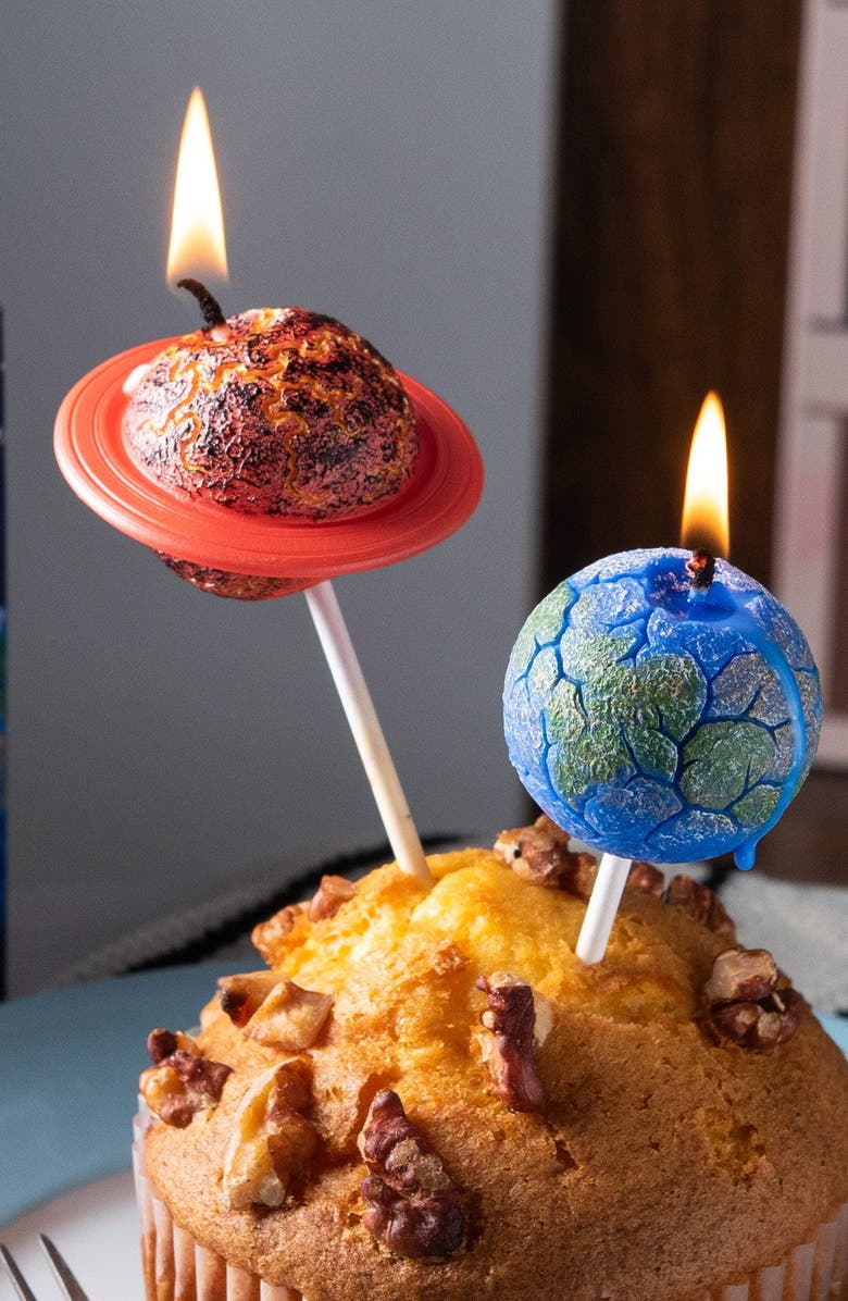 Southlake gifts Planet Candle Set, Alternate, color, NO COLOR