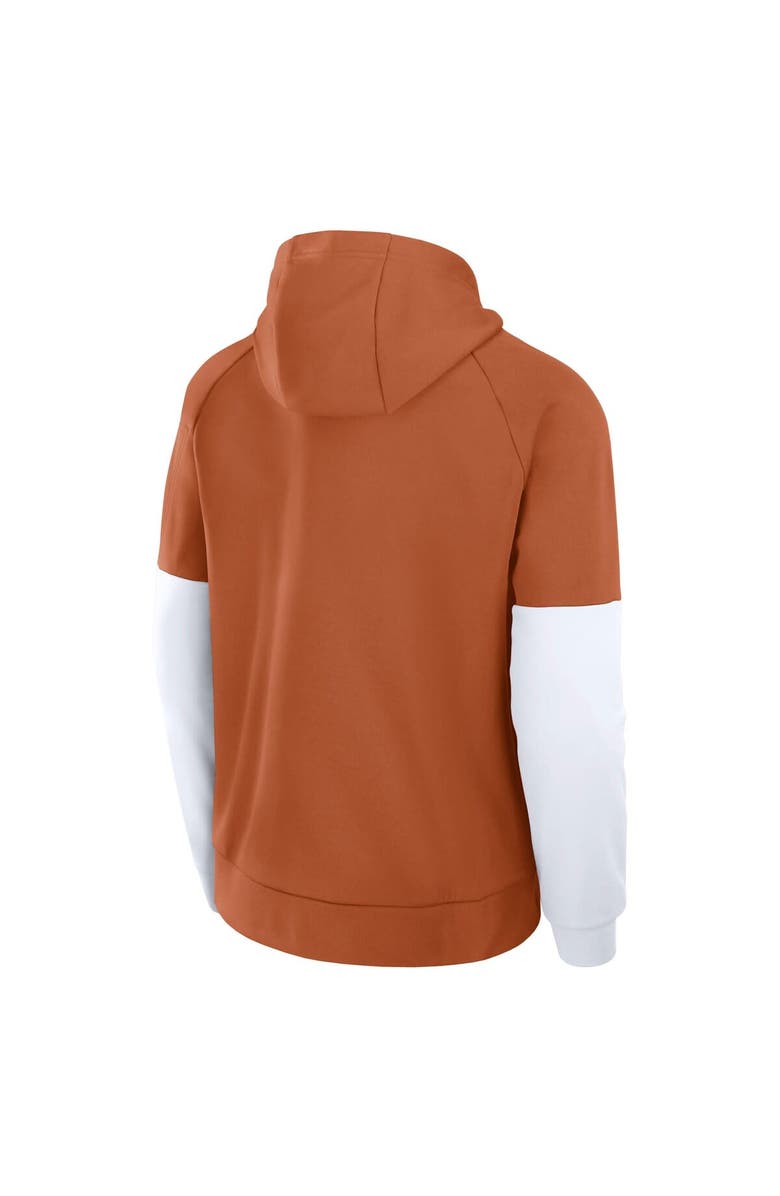 Nike Men's Nike Texas Orange Burnt Orange Texas Longhorns Fitness Performance Pullover Hoodie, Alternate, color, Burnt Orange