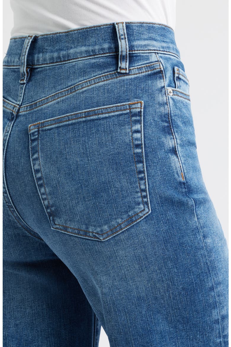 Le Slim Palazzo High Waist Wide Leg Jeans, Alternate, color, CANALS