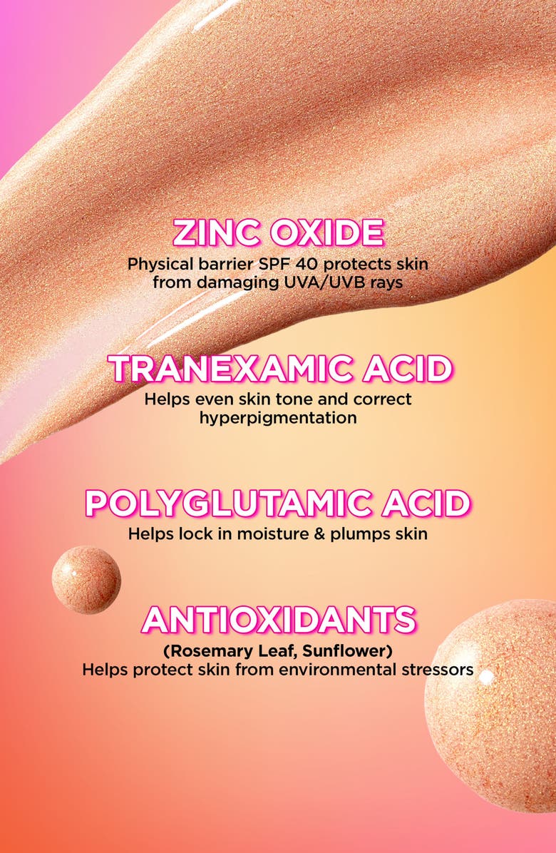 BeautyBio Illuminizing Blendrops<sup>™</sup> Broad Spectrum SPF 40 Priming Drops, Alternate, color,