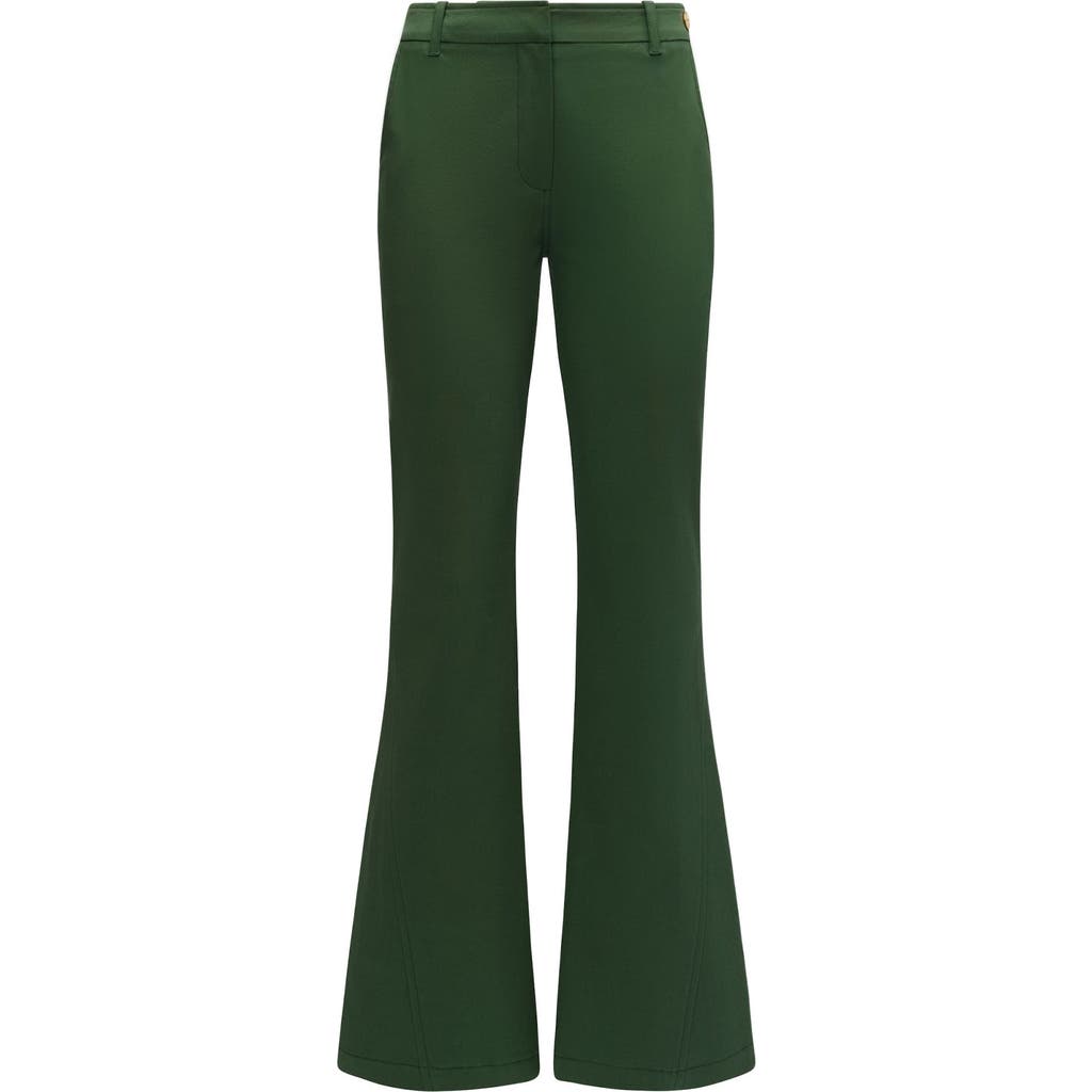 Callas Milano Mila Cropped Pant In Green