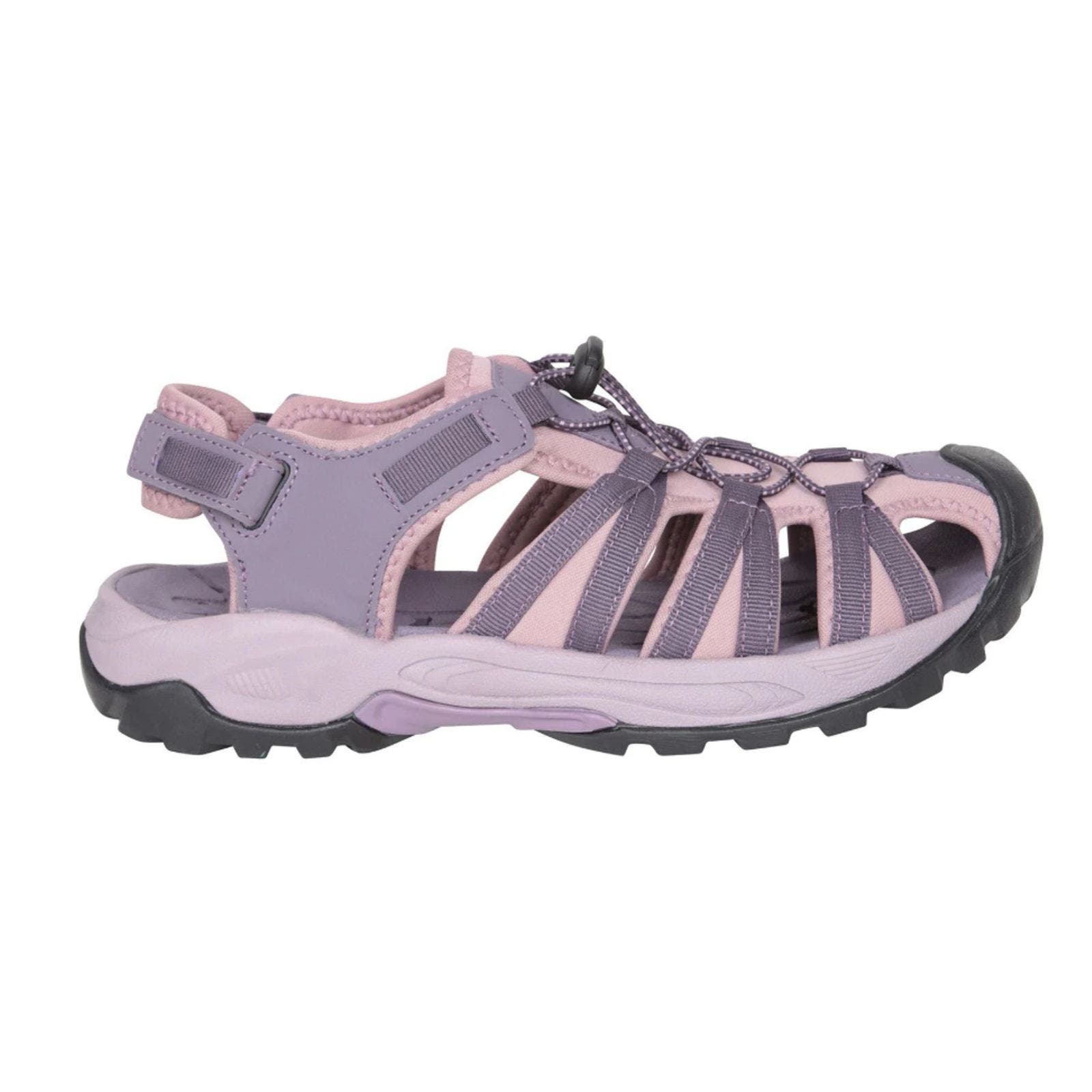 Seaside Drainage Sandals, Alternate, color, Dusky Purple