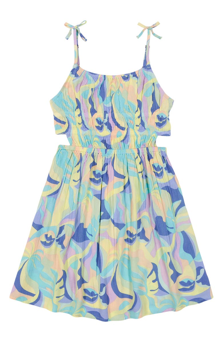 Billabong Kids' Greetings From Paradise Sundress, Main, color, Leisure Time