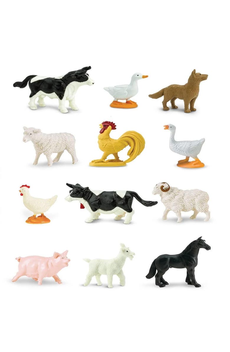 Kaplan Early Learning Company Animals from Across the Land Mini Set, Alternate, color, Multicolored