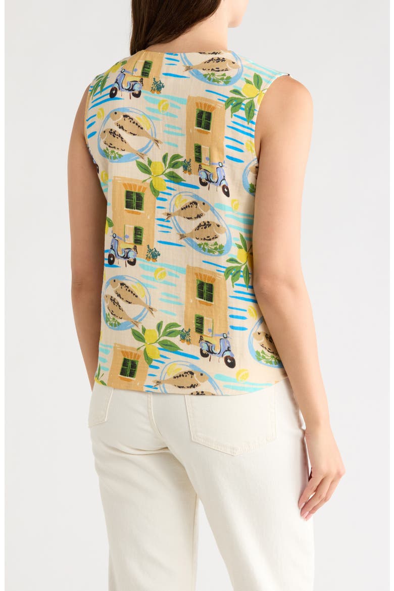Faux Wrap Top, Alternate, color, R012 CREAM