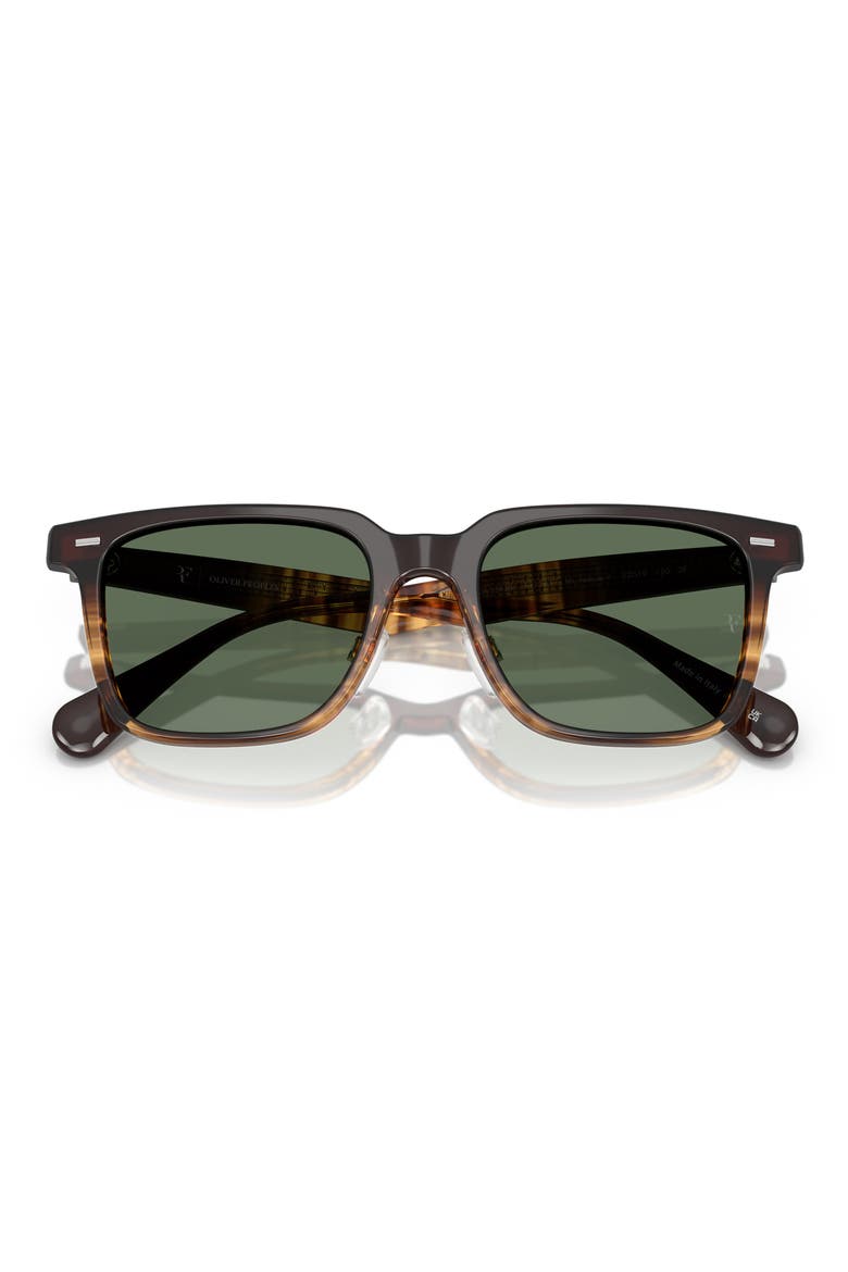 52mm Rectangular Polarized Sunglasses, Alternate, color, CORTADO/ G-15 POLAR