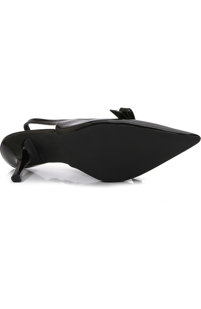 BERNESS Panika Pointed Toe Slingback Pump, Alternate, color, Black