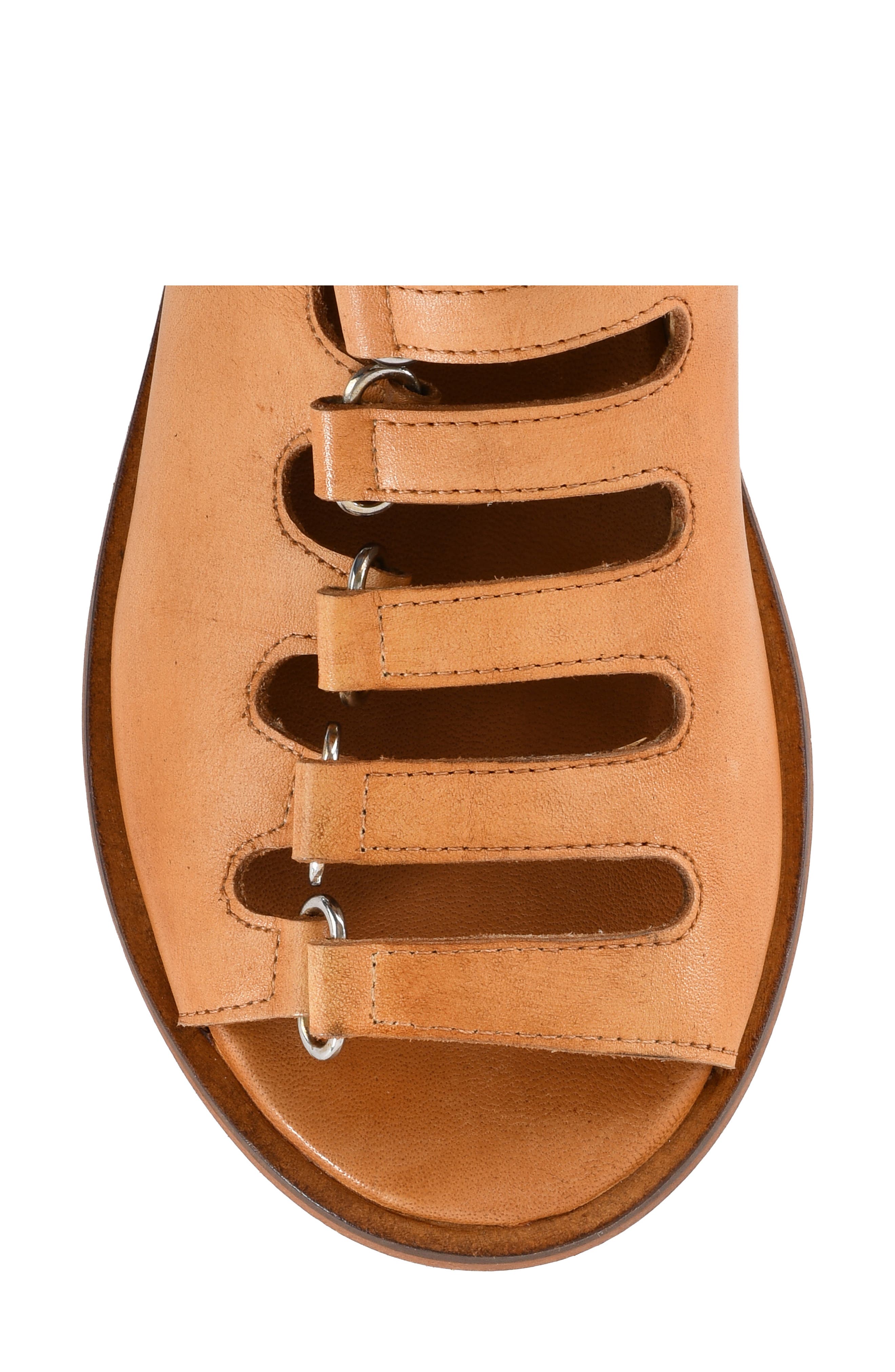 Mainstage Strappy Buckle Boot, Alternate, color, TAN