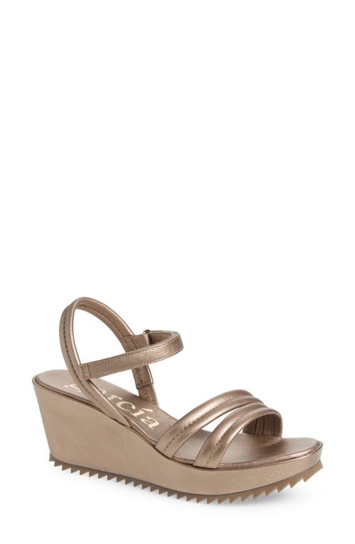 PEDRO GARCIA PEDRO GARCIA FANCEY ANKLE STRAP PLATFORM WEDGE SANDAL
