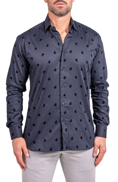 Fibonacci Ascension Contemporary Fit Button-Up Shirt