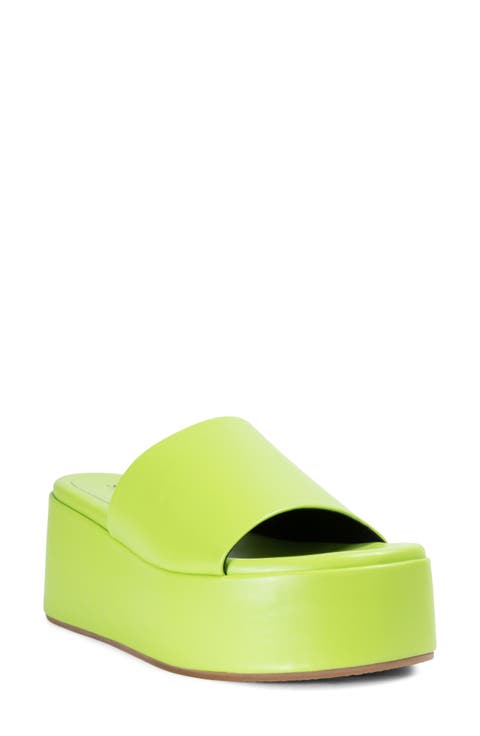 Mila Platform Slide Sandal