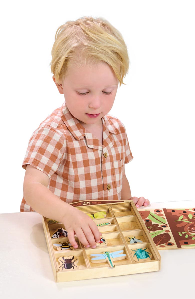 Tender Leaf Toys The Bug Hotel Wooden Playset, Alternate, color, Multi