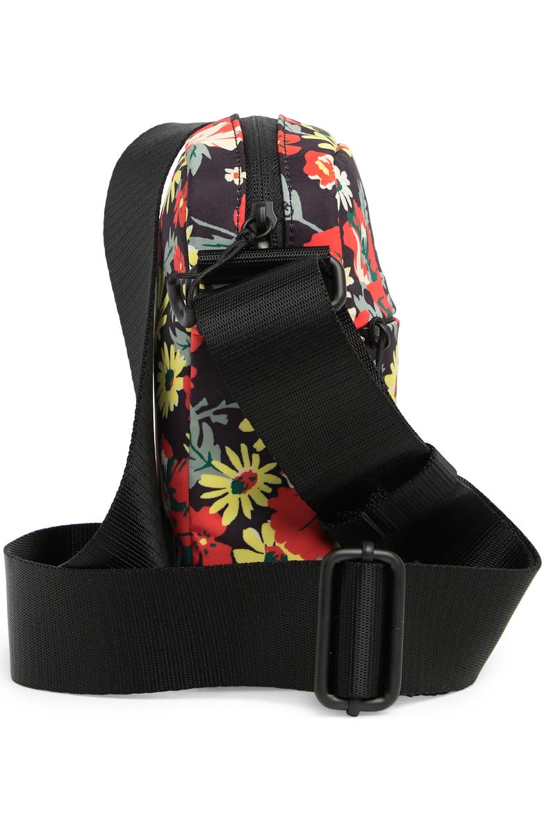 Ganni Recycled Polyester Festival Tech Mini Crossbody Bag, Alternate, color,