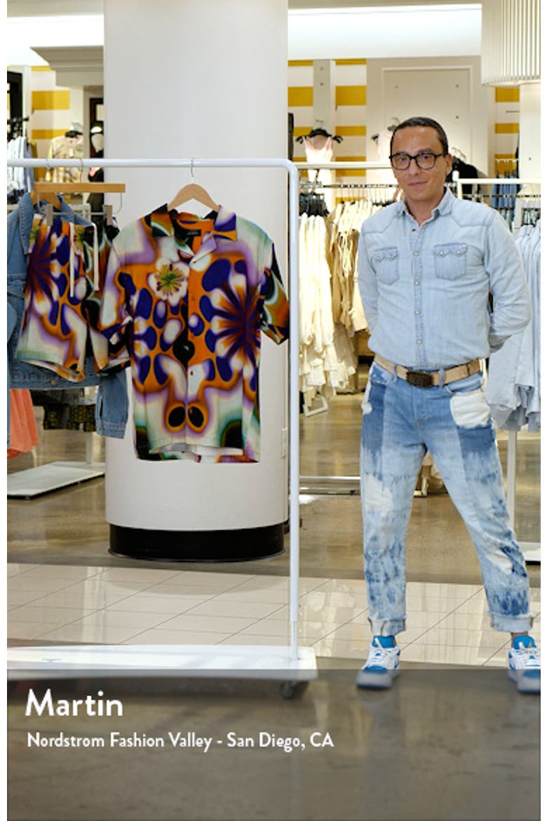 Canty Shawnax Abstract Floral Camp Shirt video