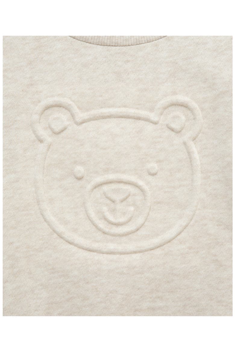 Bear Sweatshirt & Joggers Set, Alternate, color, OATMEAL