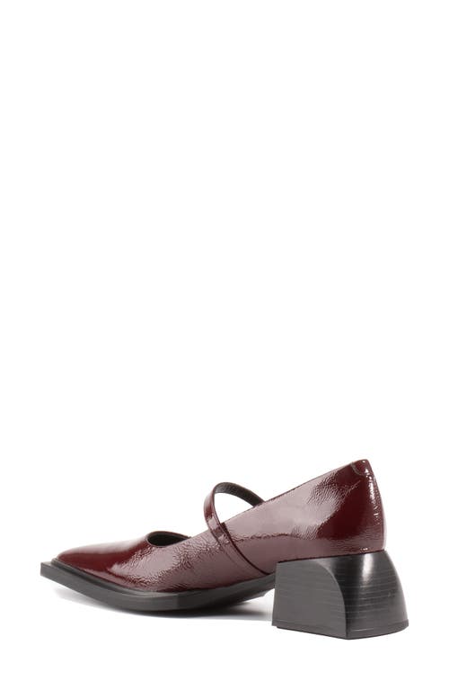 Vagabond Shoemakers Vivian Pointed Toe Mary Jane Pump In Red