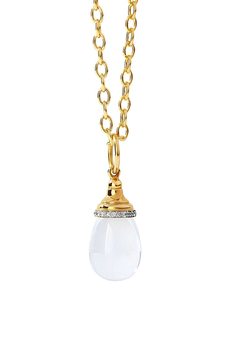 Origin Mini Drop Pendant, Main, color, Moon Quartz