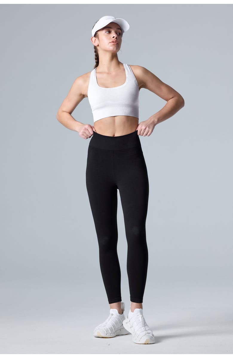 COZY ZERO Women's Tech Merino Mid-Support Sports Bra, Alternate, color, White