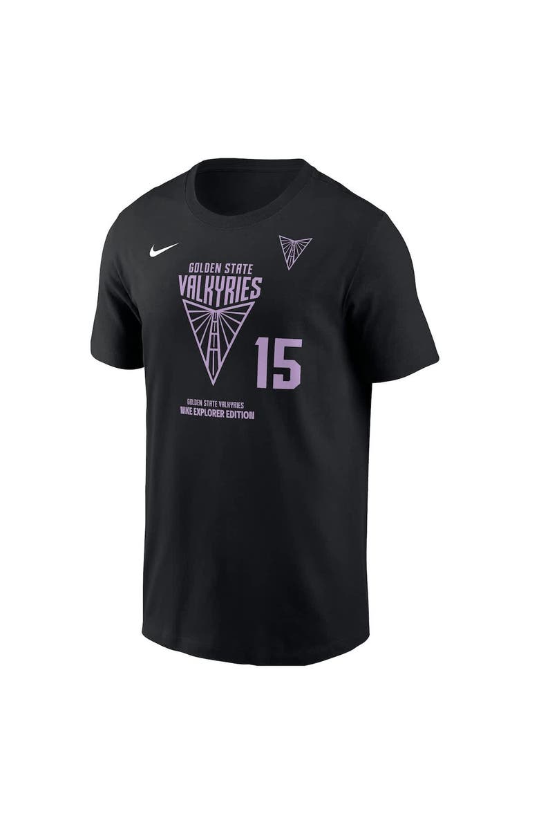 Nike Men's Nike Tiffany Hayes Eclipse Black Golden State Valkyries Explorer Edition Name & Number T-Shirt, Alternate, color, 