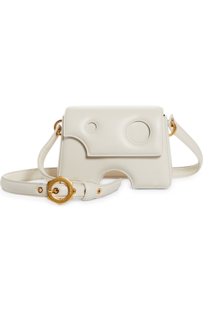 Off-White Burrow 22 Leather Shoulder Bag, Main, color,